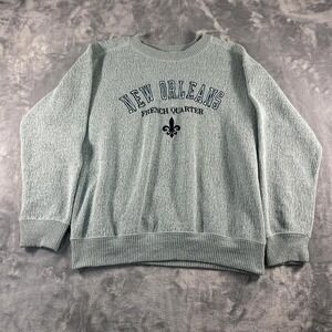 Grey and black New Orleans French Quarter sweatshirt